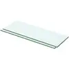 Image de Vidaxl - Panneaux D'Étagère 2 Pcs Verre Transparent 50 X 12 Cm
