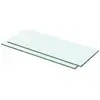 Image de Vidaxl - Panneaux D'Étagère 2 Pcs Verre Transparent 50 X 15 Cm