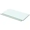 Image de Vidaxl Panneaux D'Étagère 2 Pcs Verre Transparent 50 X 20 Cm