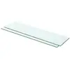 Image de Vidaxl - Panneaux D'Étagère 2 Pcs Verre Transparent 60 X 12 Cm