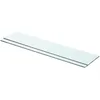 Image de Vidaxl - Panneaux D'Étagère 2 Pcs Verre Transparent 70x15 Cm