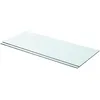 Image de Vidaxl - Panneaux D'Étagère 2 Pcs Verre Transparent 70 X 30 Cm