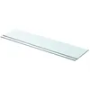 Image de Vidaxl - Panneaux D'Étagère 2 Pcs Verre Transparent 90 X 20 Cm