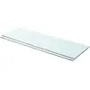Image de Panneaux D'Étagère 2 Pcs Verre Transparent 90 X 30 Cm Vidaxl