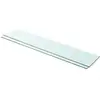 Image de Vidaxl - Panneaux D'Étagère 2 Pcs Verre Transparent 100 X 20 Cm