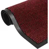 Image de Ensemble De Tapis De Poache 2 Pc Couleur : Rouge