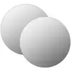 Image de Miroirs Muraux 2 Pcs 50 Cm Rond Verre Vidaxl