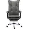 Image de vidaXL Chaise de bureau anthracite similicuir