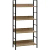 Image de 4-librairie 4 Avec Design Moderne Disponible En Différentes Couleurs Couleur : Noir Marron