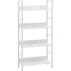 Image de Vidaxl 4-layer Book Shelf White 60x27,6x124,5 Cm Engineered Wood