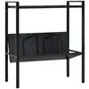 Image de Bibliothèque 2 Niveaux Noir 52x28x59 Cm Bois D'Ingénierie Vidaxl