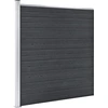 Image de vidaXL Clôture de jardin WPC 872x186 cm Gris