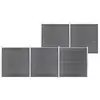 Image de Vidaxl - Clôture De Jardin Wpc 872x186 Cm Gris
