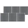 Image de Vidaxl - Clôture De Jardin Wpc 1045x186 Cm Gris