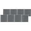 Image de Vidaxl - Clôture De Jardin Wpc 1391x186 Cm Gris