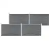 Image de Vidaxl - Clôture De Jardin Wpc 699x106 Cm Gris
