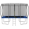 Image de vidaXL Ensemble trampoline rectangulaire 335x244x90 cm 150 kg