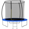 Image de vidaXL Ensemble trampoline rond 244×55 cm 100 kg