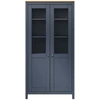 Image de vidaXL Highboard Hill Gris 85x37x170,5 cm Pin massif