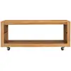 Image de vidaXL Table basse 110×60×40 cm teck massif