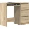 Image de vidaXL Bureau Chêne Sonoma 90x45x76 cm Bois composite