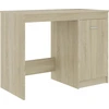 Image de vidaXL Bureau Chêne Sonoma 100x50x76 cm Bois composite