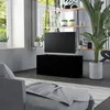 Image de Meuble Tv Noir 80x34x36 Cm Aggloméré