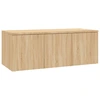 Image de vidaXL Armoire TV Chêne Sonoma 80x34x30 cm Bois composite