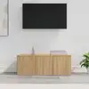 Image de Vidaxl - Meuble Tv Chêne Sonoma 80x34x30 Cm Bois D'Ingénierie