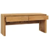 Image de vidaXL Armoire TV 100x35x45 cm teck massif