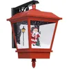 Image de Applique murale de Noël avec lumière LED et Père Noël rouge
