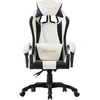 Image de vidaXL Chaise de jeu noire en similicuir