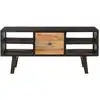 Image de vidaXL Table basse 100x50x45 cm Vieux bois massif