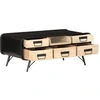 Image de vidaXL Table basse 100×50×40 cm manguier massif