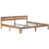 Image de vidaXL Lit en bois massif sans matelas 200x200 cm