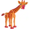 Image de Toi-Toys Puzzle 3D Girafe Junior 31.5 cm mousse orange 104 pièces