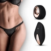 Image de Panty Rebel - Culotte string vibrante - Noir