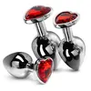 Image de Ensemble de plugs anaux en cristal - Argent