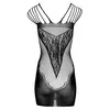 Image de Christine - Robe pailletée - noir