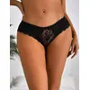 Image de Christine - Culotte en Dentelle - Noir