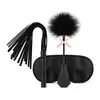 Image de Ensemble de Bondage 3 Pièces - Noir