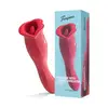 Image de Teazers - Vibromasseur avec stimulateur clitoridien lécheur - Rouge