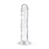 Image de Dildo en gel sans testicules - 16 cm