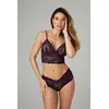 Image de Christine - Ensemble de brassière en dentelle Valérie - Violet