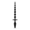 Image de Plug Anal et Perles - Noir