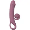 Image de Online Only - Double Lust Realistic Snail Vibrator - Violet