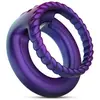Image de Hueman - Jupiter Anneau vibrant pour pénis et testicules - Violet