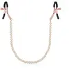 Image de Rosy Gold - Pearls Pinces Tétons - Design Ajustable