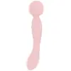 Image de Good Vibes Only - Vibromasseur Baguette Double Face - Soft Silicone - Rose