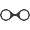 Image de EasyToys - Menottes flexibles en silicone - Noir